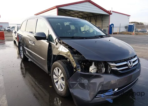 2015 Honda Odyssey Ex-L z USA, uszkodzony, nr VIN 5FNRL5H69FB056873